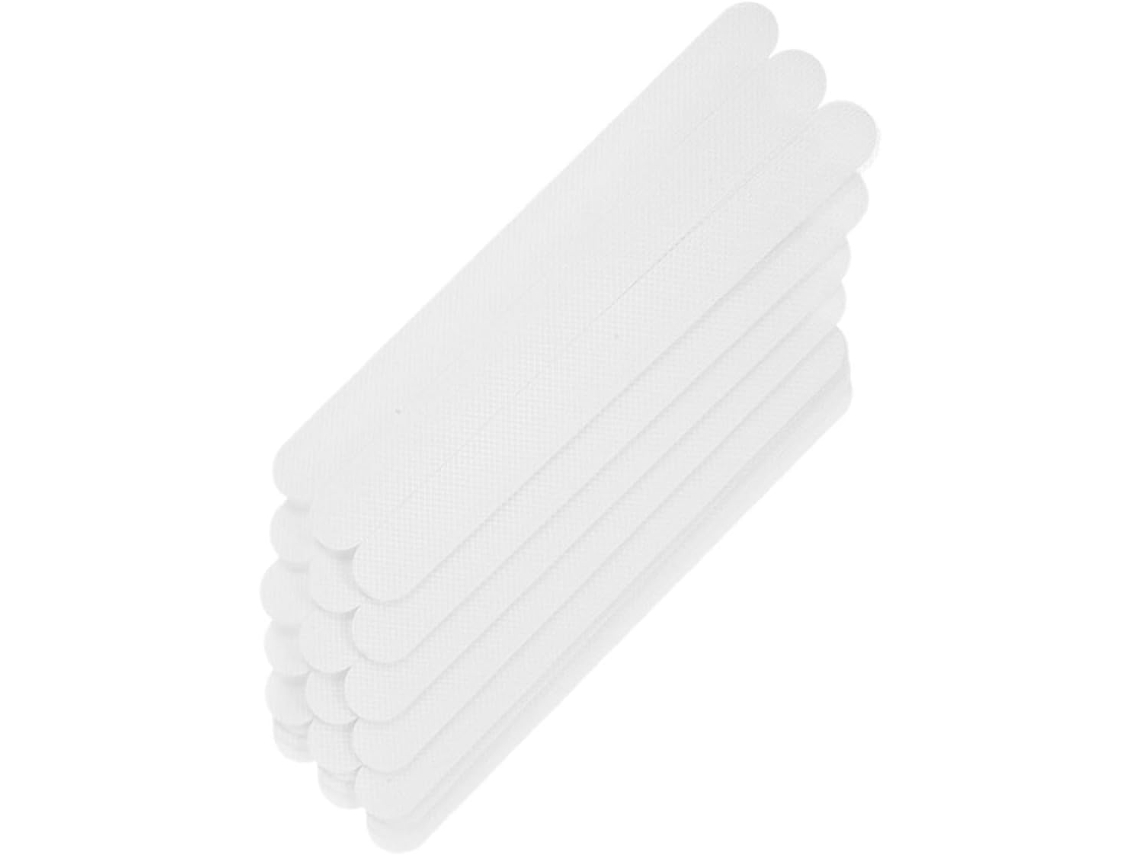 Juego de 36 tiras de seguridad antideslizantes transparentes, protección antideslizante de PEVA impermeable para suelos Slowmoose