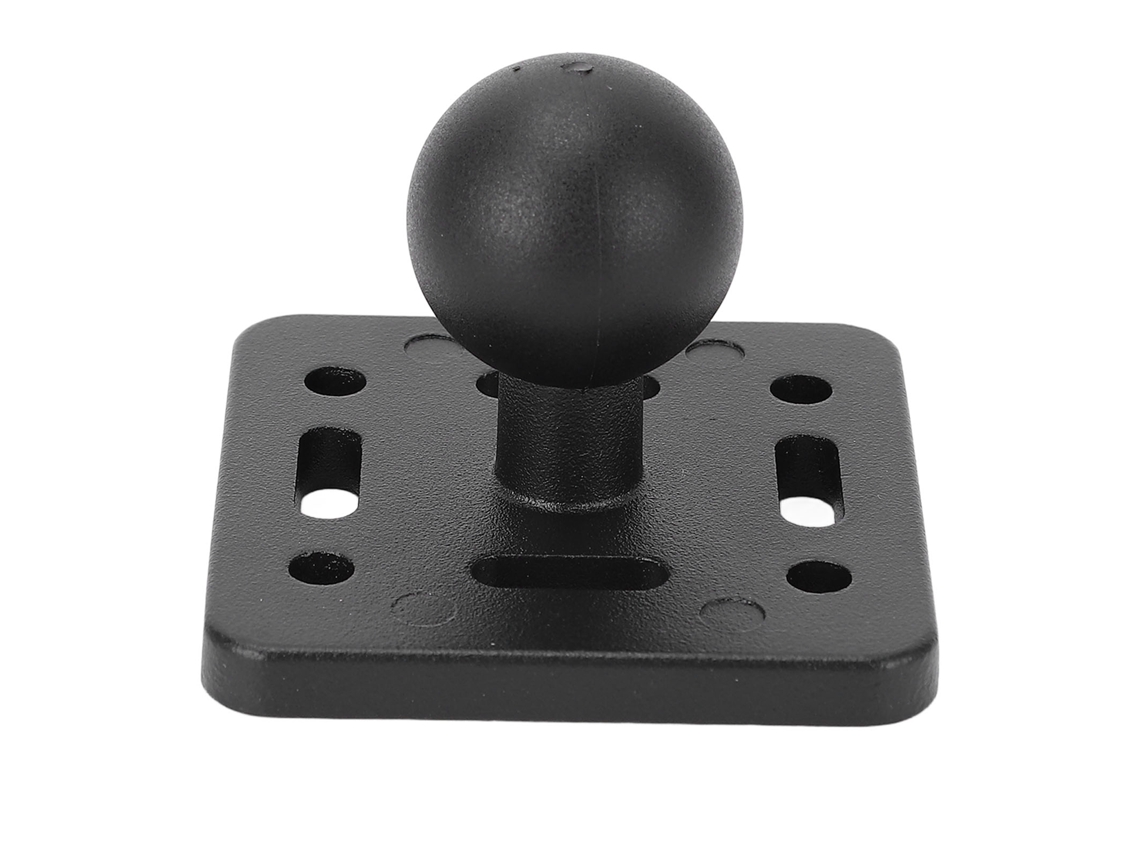 Base de montaje de bola de 1 pulgada con placa de aluminio Universal Amps