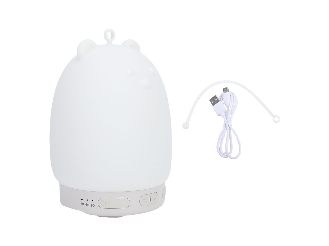 Altavoz Bluetooth De Luz Nocturna Con Ruido Blanco Y Máquina De Sonidos