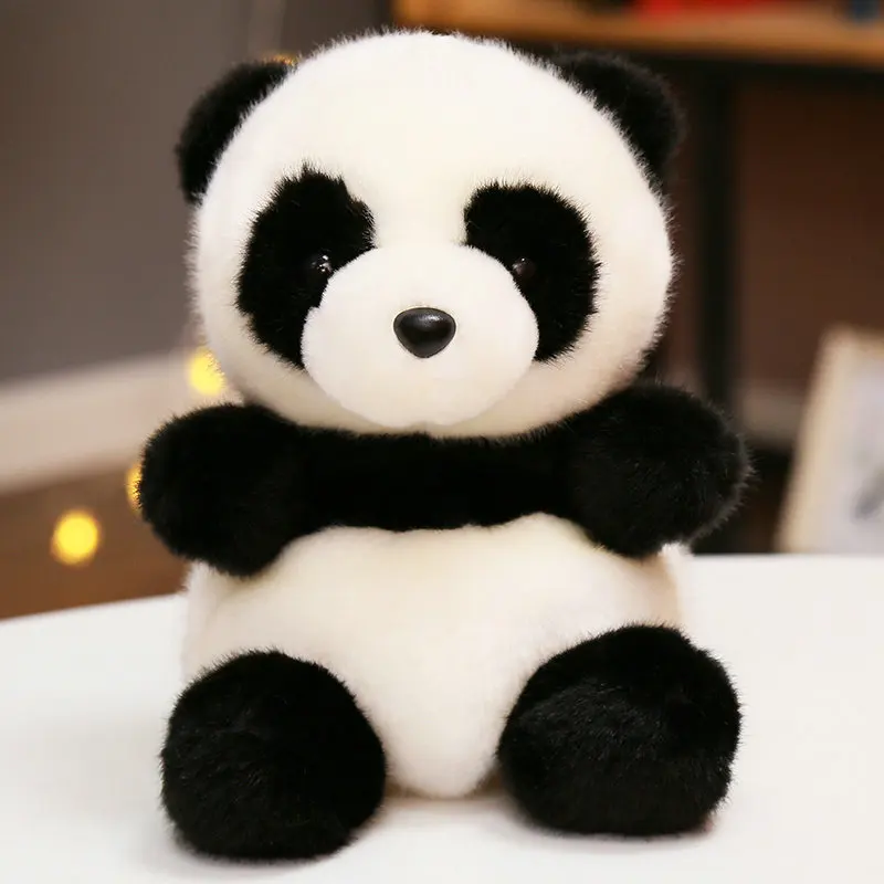 (panda 20cm) Lindo Peluche De Animal, Almohada, Muñeco De Animal
