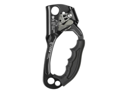Ascendedor Manual Para Mano Derecha, Escalada En Roca, Montañismo, Árboles, Multiusos, Material De Magnesio Y Aluminio, Negro.