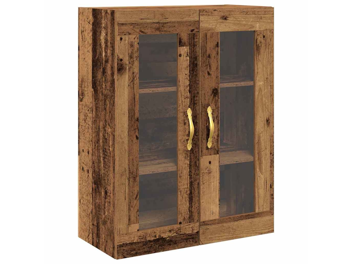 Maison Exclusive - Armario De Pared Madera Envejecida 69,5 X 34 X 90 Cm