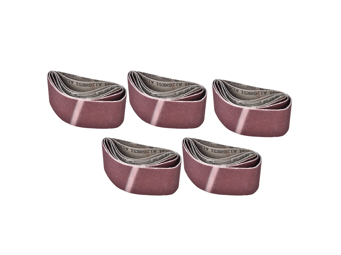5 Unidades De Banda De Lijado De 457x75 Mm Para Lijadora De Banda Abralho De Grano 60/80/100/120/240