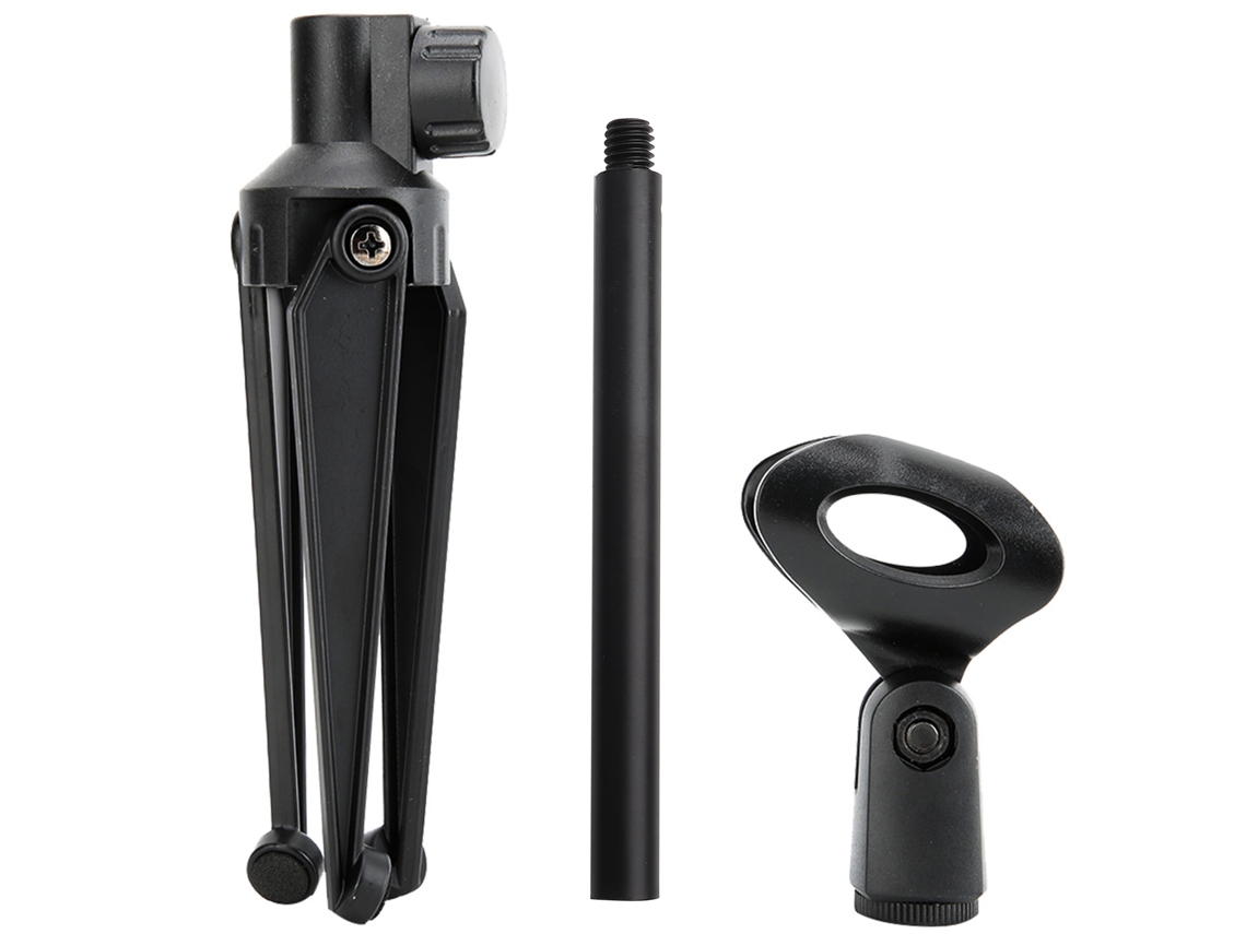 Soporte De Escritorio Para Micrófono, Trípode, Abrazadera Ajustable, Soporte Con Clip, Abs Duradero