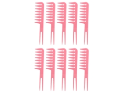 10 Peines De Dientes Anchos De Abs Duraderos Para Tinte Y Peinado, Peine Desenredante Multiuso Brillo Seguro