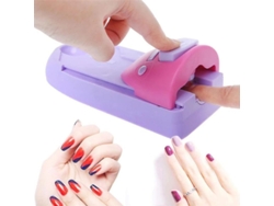 Kit De Impresora De Uñas Diy Con 6 Placas De Diseño Y Esmaltes De Uñas.