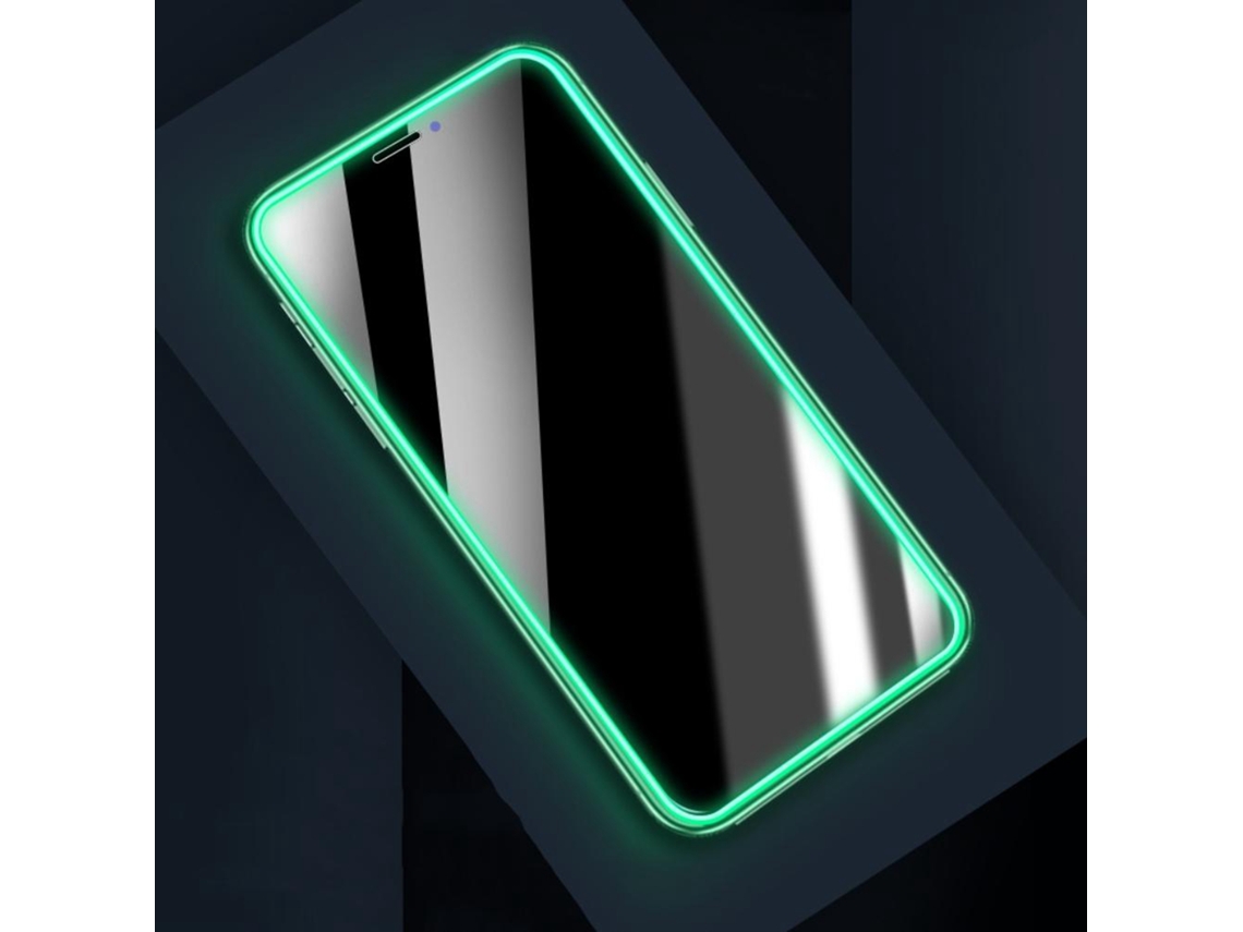 Protector De Pantalla De Vidrio Templado Antichoque Luminoso De Pantalla Completa Con Borde Suave 3d Para Iphone