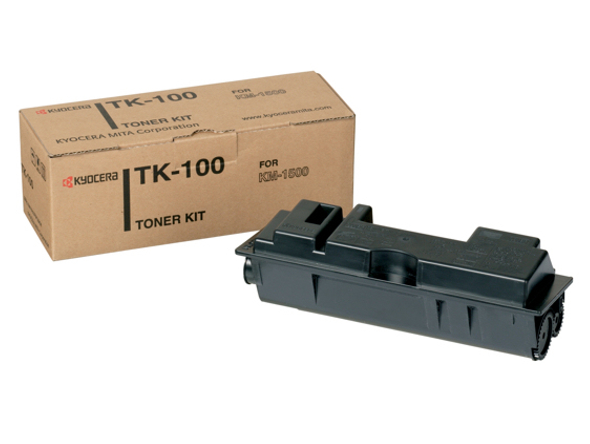 Cartucho de tóner Original KYOCERA TK-100 6000 Pág Negro  para KM 1500, 1500LA, 1500SP