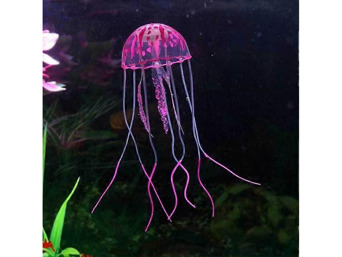 Adorno decorativo de medusa luminosa Rosewell para acuario