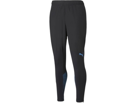 Pantalones para Hombre PUMA Om 2021-22 Negro para Fútbol (S)
