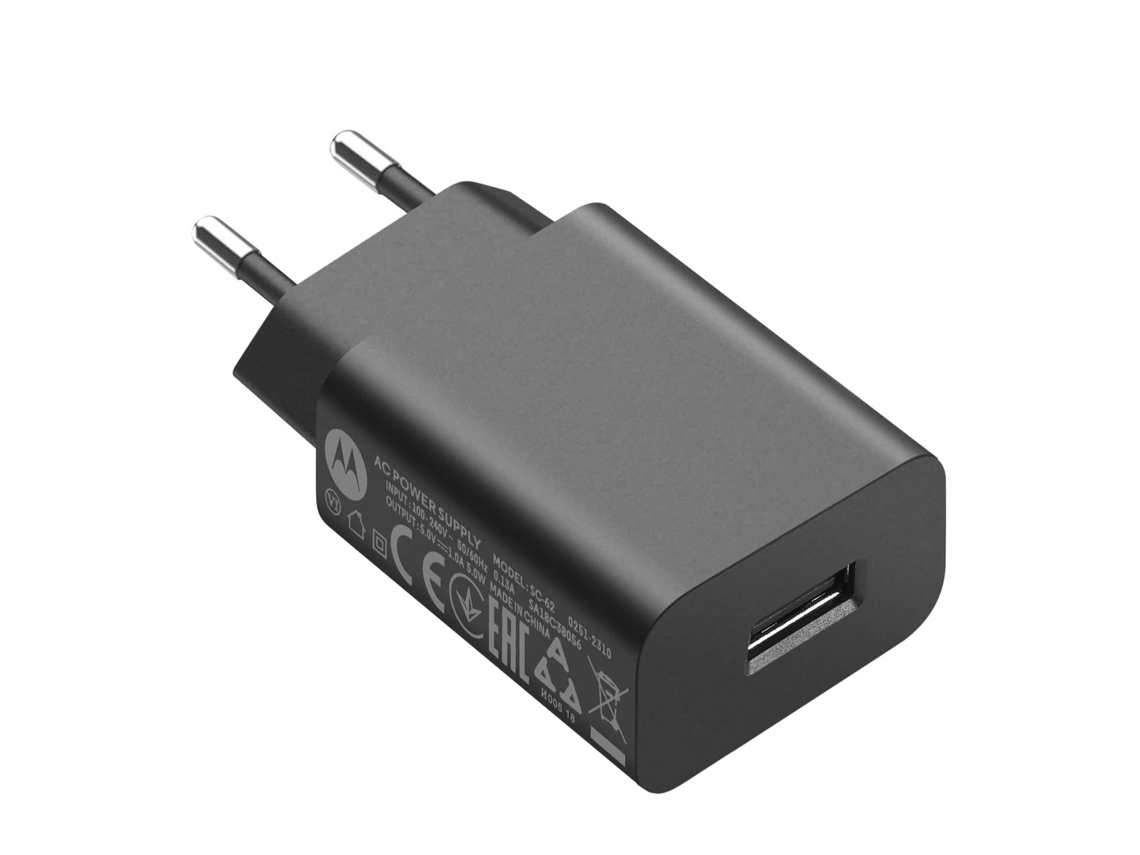 Cargador Original Usb Turbopower MOTOROLA Negro