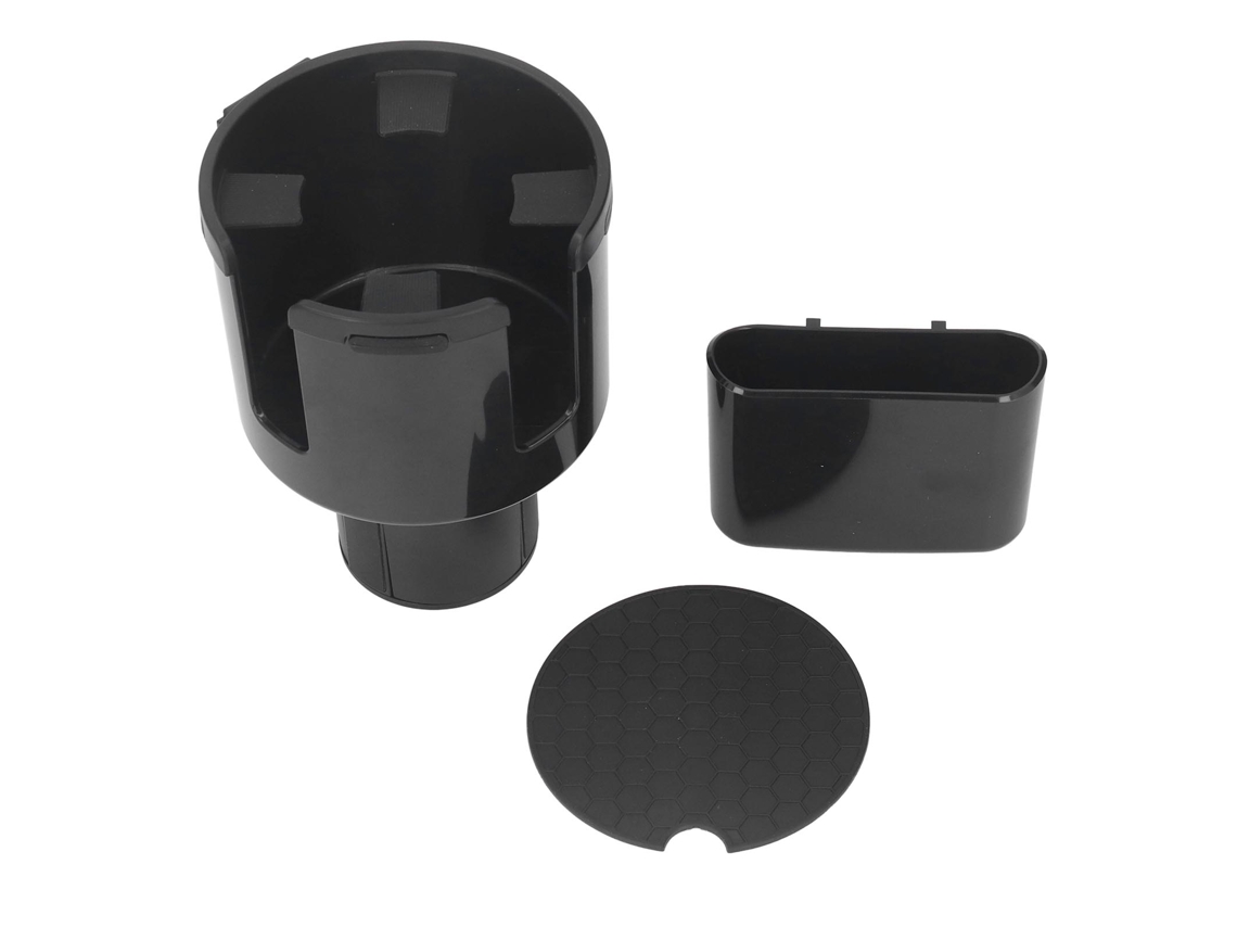 Portavasos Para Coche Con Soporte Para Teléfono Móvil, Gran Capacidad, Multifuncional, Abs