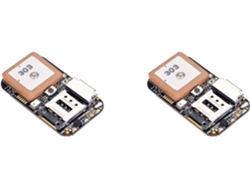 2 Mini Rastreadores Gps Con Función Sos, Seguimiento De Llamadas De Voz En Tiempo Real.