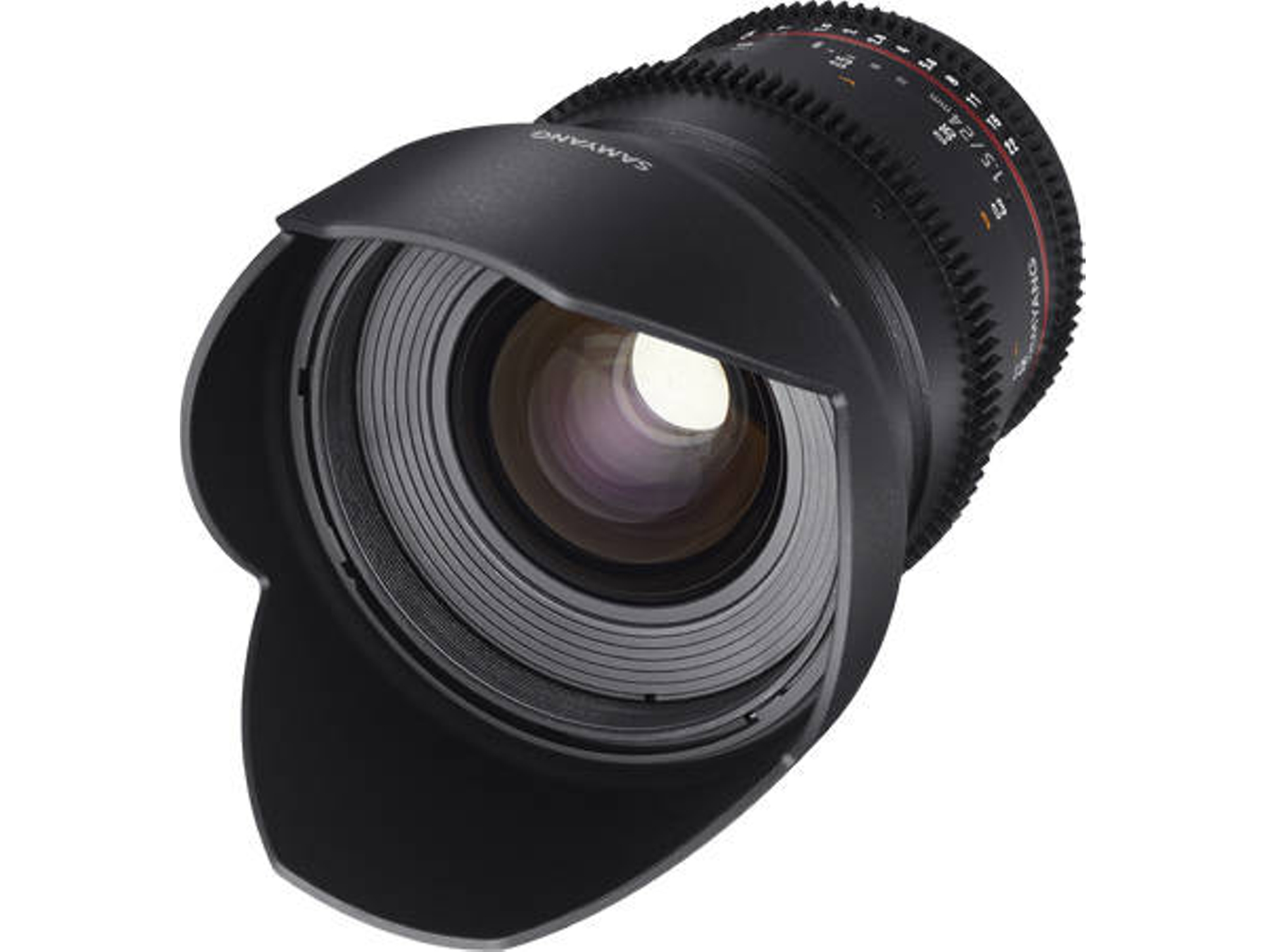 Objetivo SAMYANG 24mm T1.5 VDSLR ED AS IF UMC II (Encaje: Canon EF-M - Apertura: f/1.5 - f/22)