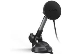Soporte Auto SBS Cargador 15W (Negro)