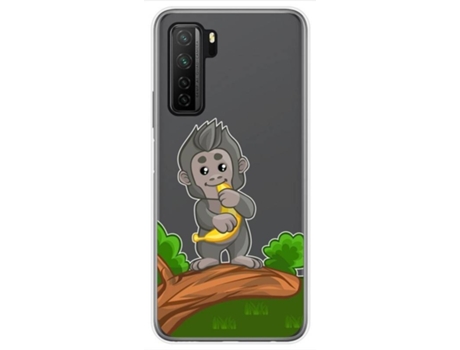 Carcasa Huawei P40 Lite 5G TUMUNDOSMARTPHONE Dibujos Transparente Multicolor