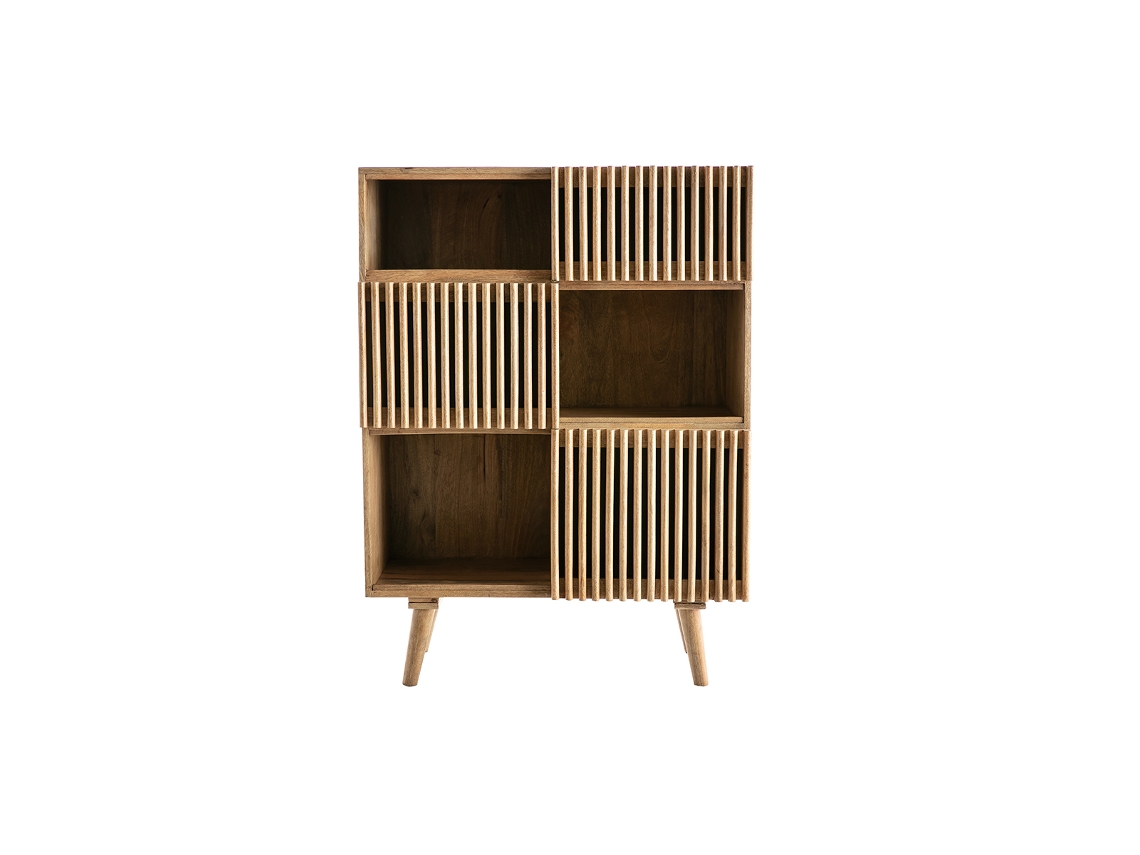 Aparador alto en mango con puertas correderas ALBA MILIBOO