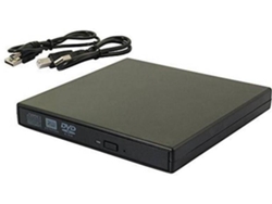 Tampa Leitor Externo Para Cd / Dvd-Rw Preto Usb