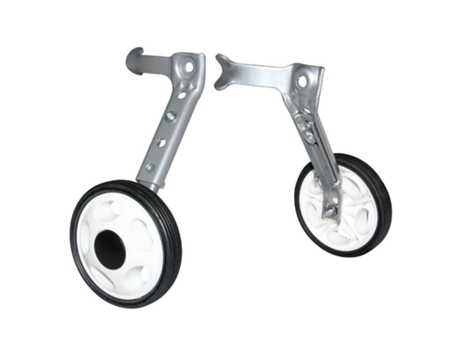 Par de estabilizadores de ruedas de plástico para bicicletas de minusválidos P2R