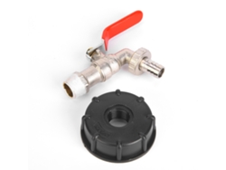 Adaptador Para Tanque Ibc S60x6, Válvula De Grifo De Latón Con Rosca Gruesa De 1/2 Pulgada