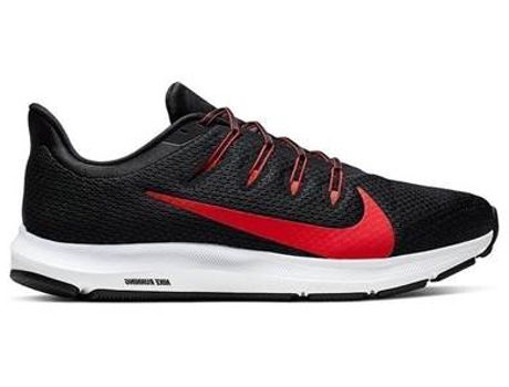 Zapatillas Deportivas NIKE Quest 2 (Rojo, Negro - Material Sintético - 42)