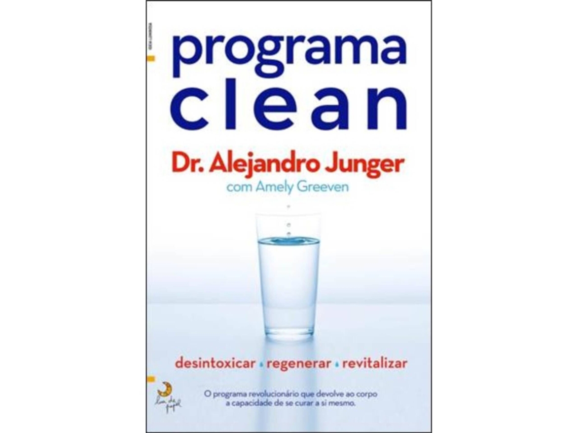 Libro Programa Clean de Alejandro Junger e Amely Greeven (Portugués)