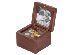 Fotomatón musical Baok-marco con caja de música retro - Regalo ideal para San Valentín y otras fiestas.