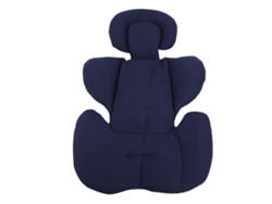 Reductor Universal Suave Para Asiento De Coche De Bebé, Lavable, Con Soporte Lumbar, Azul Oscuro.