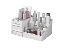 Caja Organizadora De Maquillaje Con Cajones Y Compartimentos Para Tocador.