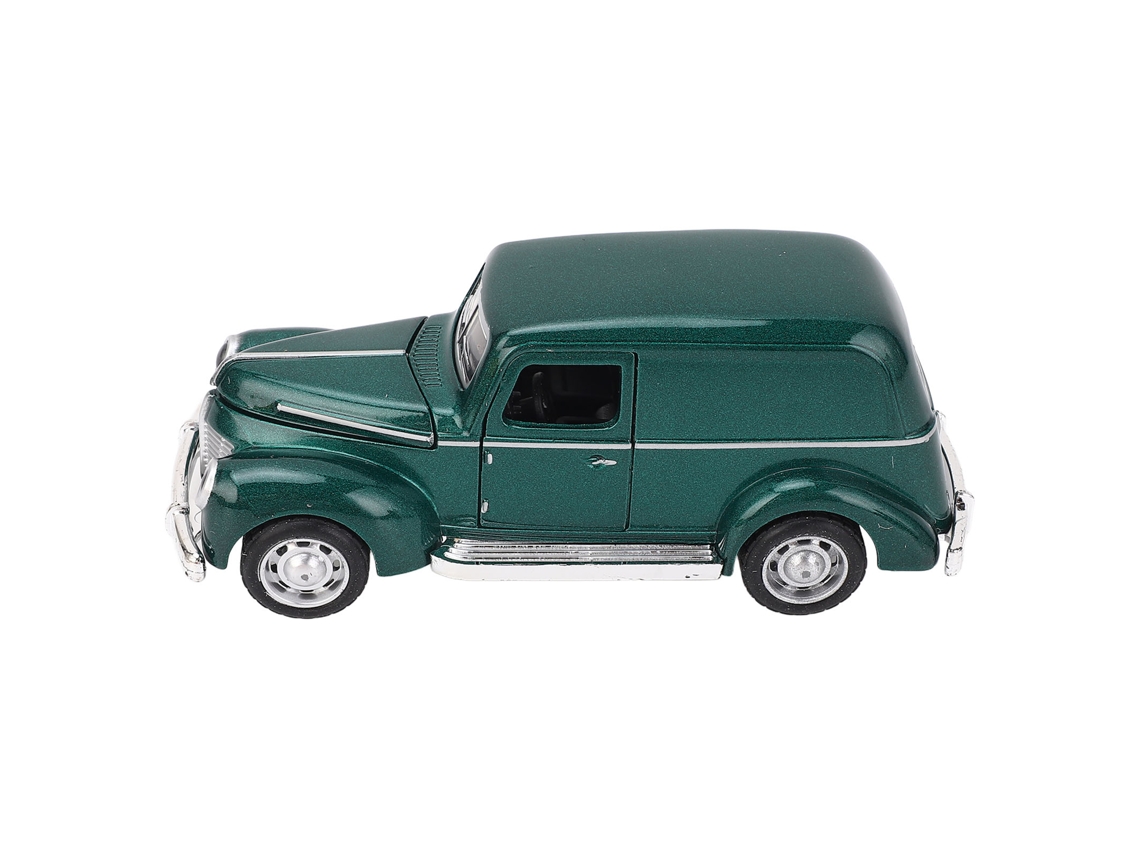 Bjww - Miniatura de carro clássico em liga metálica para crianças, alta simulação, colecionável, presente, verde.