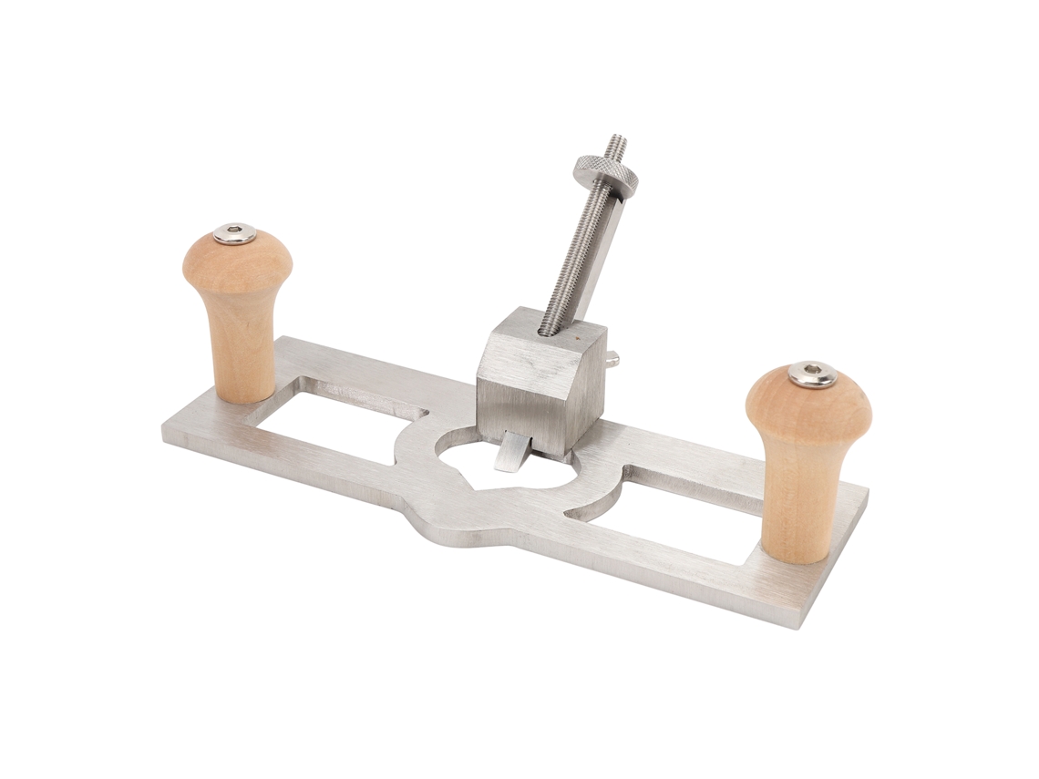 Cepilladora De Madera Manual Ajustable, De Acero Inoxidable, Con Tope De Profundidad, Herramienta De Carpintería Portátil.