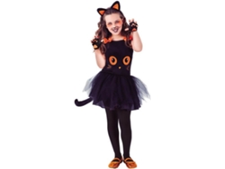 Disfraz de Niña DISFRAZZES Gatita (Talla: 5 a 6 años)