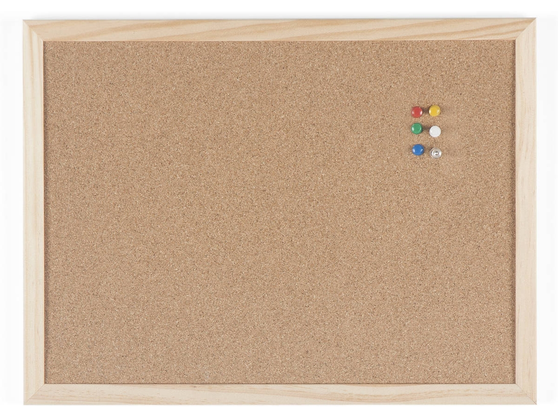 Pizarra de Corcho BI-OFFICE Basic (40x30 cm - Magnético: No)