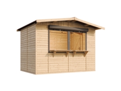Caseta De Jardín De Madera 263 X 336 Cm / 6 M2  - Timbela M150z