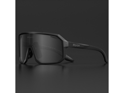 Gafas de ciclismo unisex con protección UV400 y lentes de poliacrilato negro MDUG (Estilo 3)