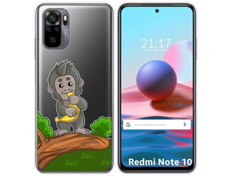 Carcasa Xiaomi Redmi Note 10 / 10S TUMUNDOSMARTPHONE Dibujos Transparente Multicolor