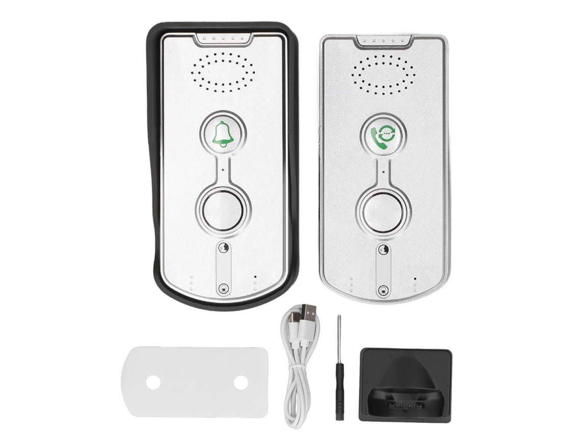 Sistema de Intercomunicação de Voz Bidirecional Sem Fio Campainha Eletrônica Intercomunicador para Pacientes
