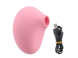 Mini Vibrador De Masaje De Succin Recargable Por Usb Con 10 Modos Para Mujeres (rosa) Yizhood