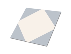 Panel decorativo de PVC Espelharte (9 pcs 30x30 cm - Gris, Diamante)
