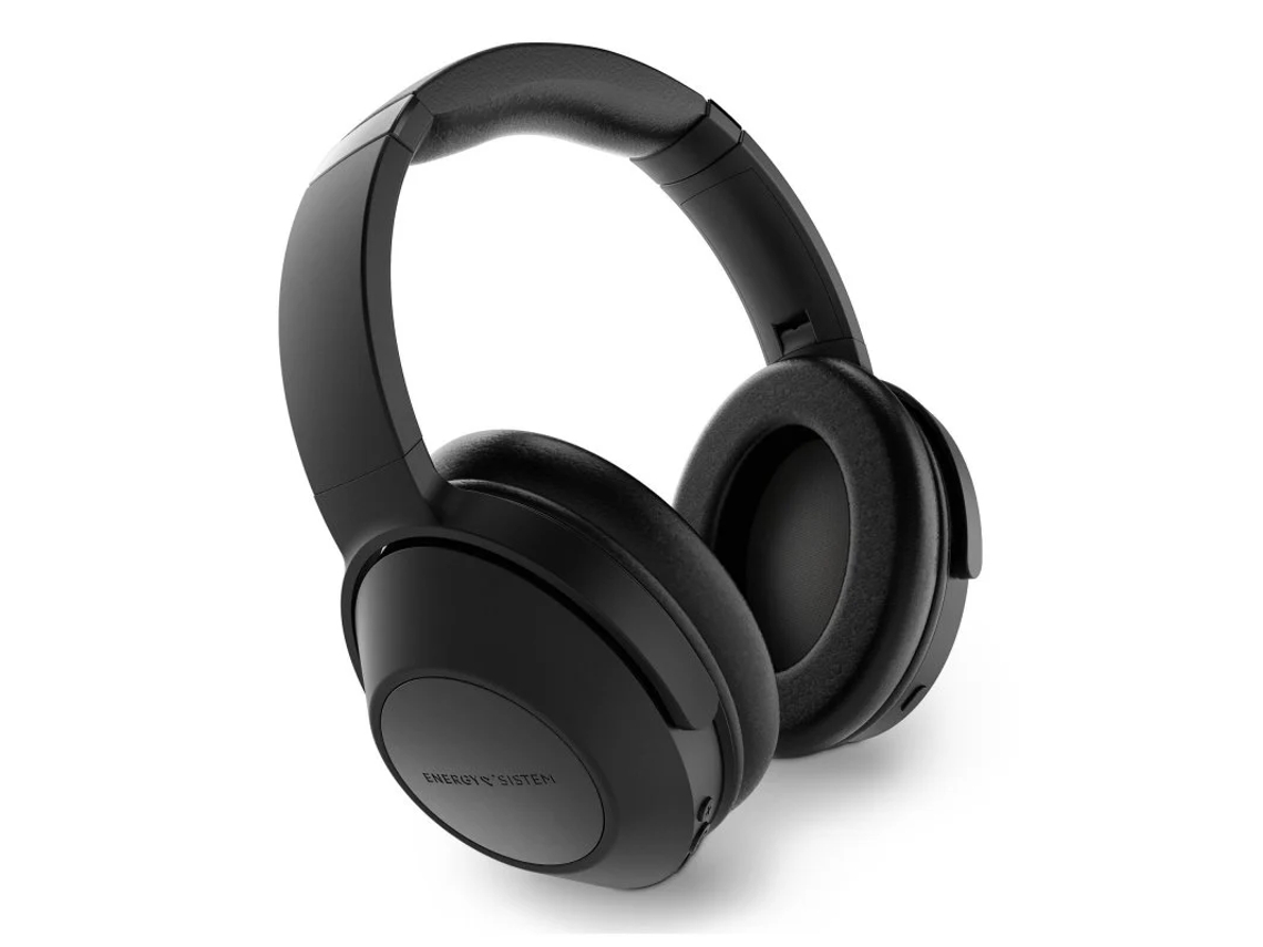 Auriculares Bluetooth Energy System BT Travel 6 Anc con cancelación de ruido, color negro