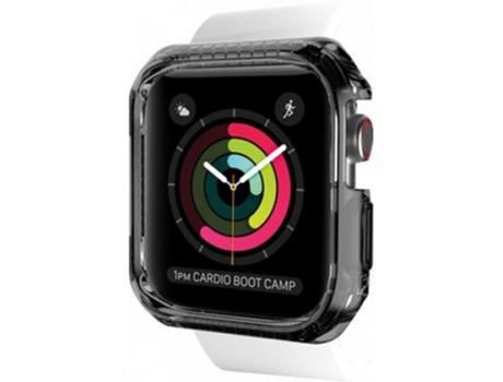 ITSKINS Estuche para Apple Watch Series 4 44mm Semi-Rígido Spectrum Clear Transparente