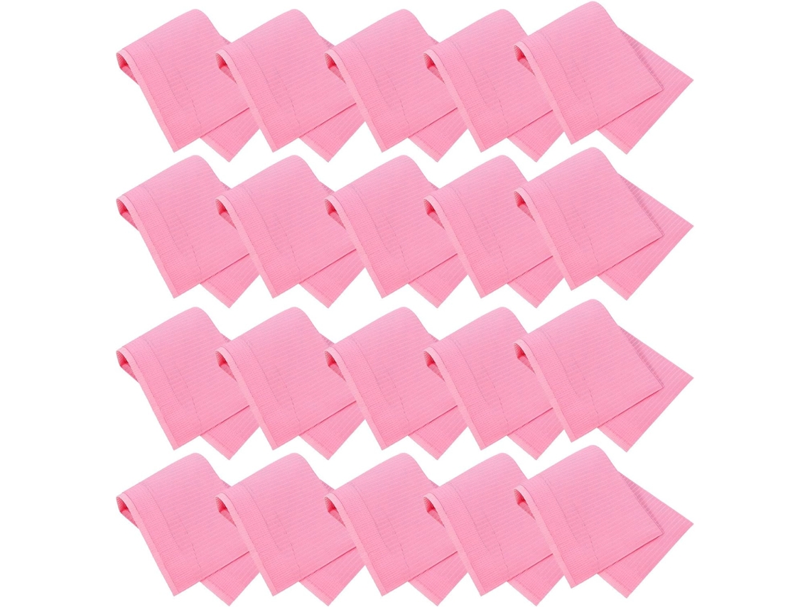 Paquete de 125 manteles desechables impermeables de celulosa para uso profesional.