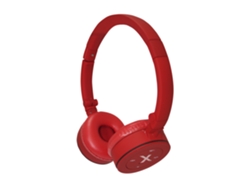 Auriculares Bluetooth Approx appHSBT02x (On Ear - Micrófono - Rojo)
