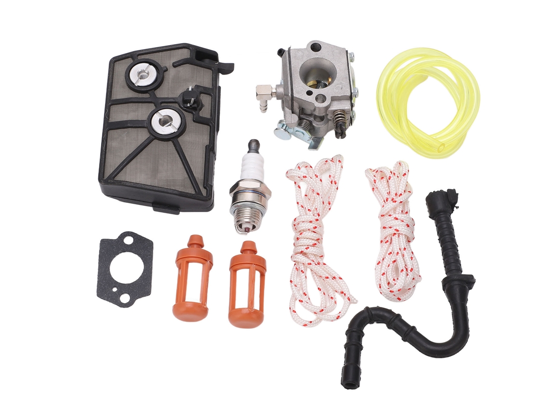 Kit De Carburador Para Motosierra Stihl 028 028av 028wb 028q 028w Con Bujías, Filtro Y Manguera.