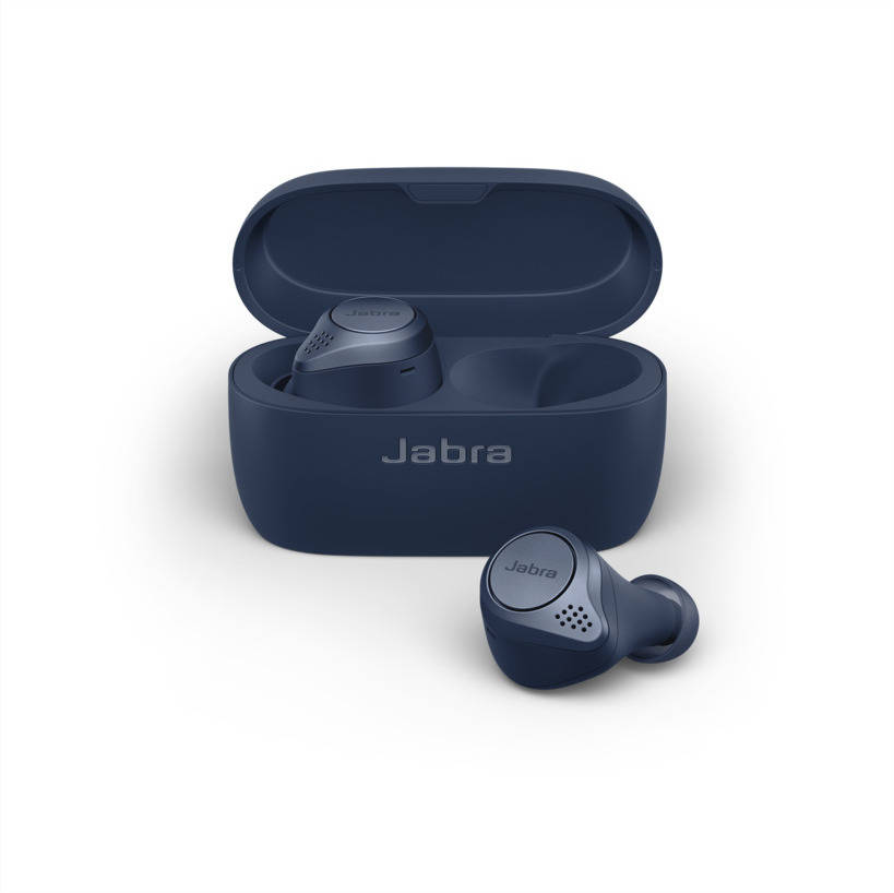 Auriculares Bluetooth True Wireless JABRA Elite Active 75t (In Ear - Micrófono - Noise Cancelling  - Negro)
