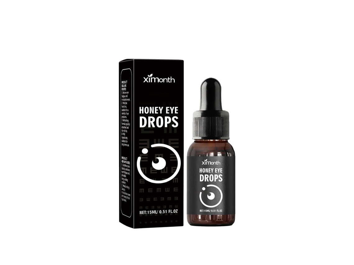 Gotas oftálmicas hidratantes, suaves y refrescantes para el cuidado de la hidratación ocular.