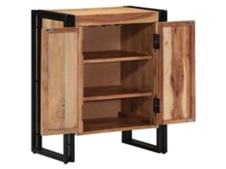 Mueble Zapatero | Armario Zapatero Marrón 56 X 35 X 70 Cm Madera Maciza De Acacia