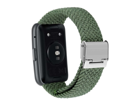 Correa Pulsera Trenzada Flexible para Huawei Watch Fit 2 Verde