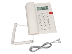 Teléfono Fijo De Escritorio Con Id De Llamador Cableado Y Manos Libres K010a-1 Para Hogar, Oficina Y Hotel