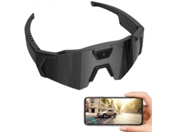 Smartglasses Para Deportes Al Aire Libre Con Grabación De Vídeo Hd, 64 Gb De Almacenamiento, Audio Inalámbrico Y Cámara Integrada (negro)